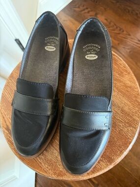 Dr. Scholl's Black Slip-On Penny Loafers